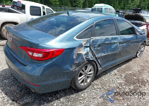 2016 Hyundai Sonata из США, поврежденный, VIN 5NPE24AFXGH396302